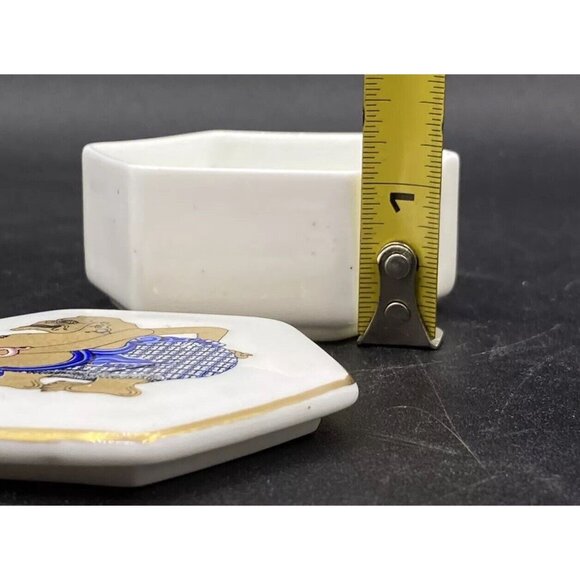 Singapore Airlines Griya Pusaka Raja Fine Bone China Trinket Dish Semar - Picture 6 of 6